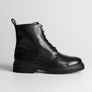 &OTHER STORIES Black Boots, Size 6